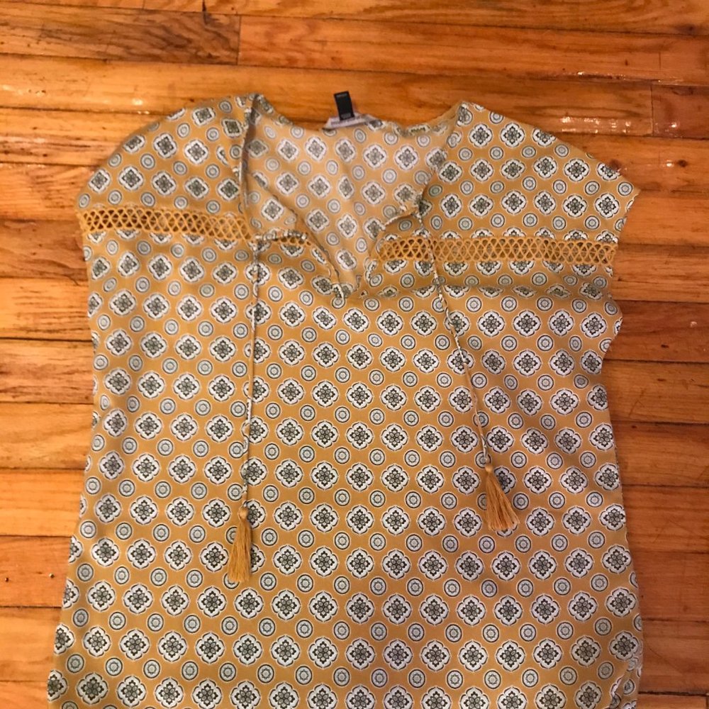 Patterned Blouse